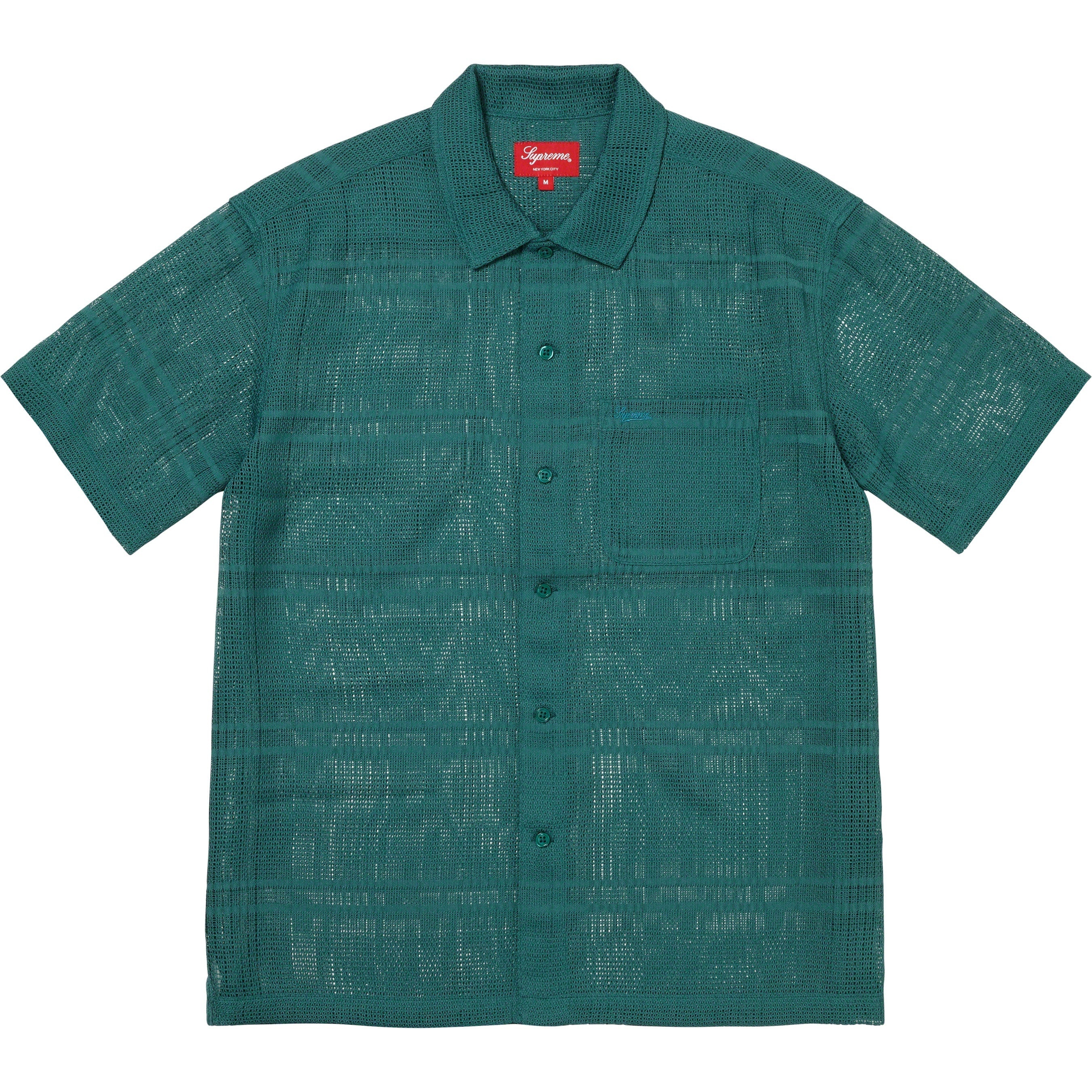 Mesh Stripe S/S Shirt view 12
